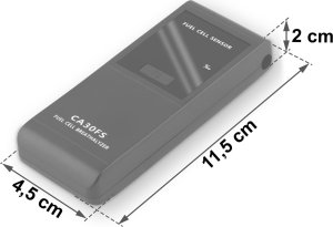 Alcofind Alkomat elektrochemiczny CA 30FS + ustniki 7