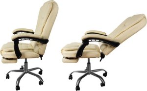 Krzesło biurowe Malatec 23287 Beżowe 5