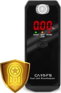 Alcofind Alkomat elektrochemiczny CA 15FS + ustniki 15