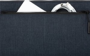 Torba Incase Incase Compact Sleeve in Woolenex - Pokrowiec z kieszenią MacBook Pro 14" (M3/M2/M1/2023-2021) (granatowy) 10