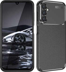 Nexeri Etui SAMSUNG GALAXY A15 4G / 5G Pancerne Shockproof Nexeri Carbon Fiber czarne 1