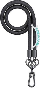 Usams USAMS Uniwersalna smycz do telefonu 1,2m czarny/black ZB282GS01 (US-ZB282) 14
