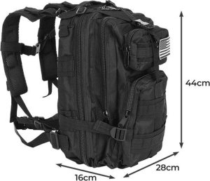 Plecak turystyczny Trizand 23089 26 l Czarny 16