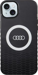 Audi Audi IML Big Logo MagSafe Case iPhone 15 Plus / 14 Plus 6.7" czarny/black hardcase AU-IMLMIP15M-Q5/D2-BK 1