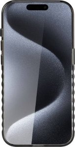 Audi Audi IML Big Logo MagSafe Case iPhone 15 Pro 6.1" czarny/black hardcase AU-IMLMIP15P-Q5/D2-BK 15