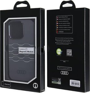 Audi Audi IML MagSafe Case iPhone 14 Pro 6.1" czarny/black hardcase AU-IMLMIP14P-A6/D3-BK 18