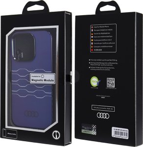Audi Audi IML MagSafe Case iPhone 14 Pro 6.1" niebieski/navy blue hardcase AU-IMLMIP14P-A6/D3-BE 11
