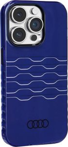 Audi Audi IML MagSafe Case iPhone 14 Pro 6.1" niebieski/navy blue hardcase AU-IMLMIP14P-A6/D3-BE 17