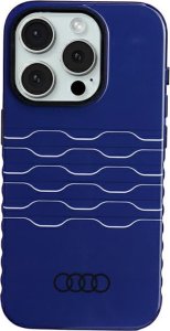 Audi Audi IML MagSafe Case iPhone 15 Pro 6.1" niebieski/navy blue hardcase AU-IMLMIP15P-A6/D3-BE 1