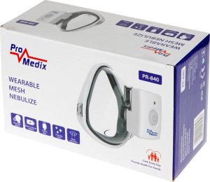 ProMedix Przenośny / podręczny bezprzewodowy inhalator nebulizator Promedix, zestaw, maski, PR-840 4
