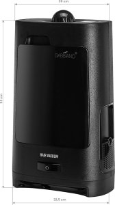 Activeshop Gabbiano odkurzacz fryzjerski stojący do włosów Automatic 1400W 12