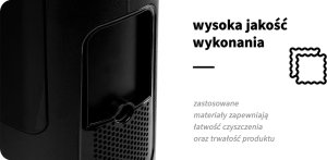 Activeshop Gabbiano odkurzacz fryzjerski stojący do włosów Automatic 1400W 19