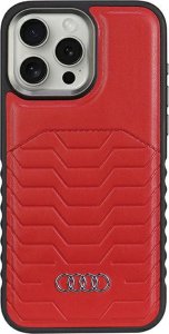 Audi Audi Synthetic Leather MagSafe iPhone 14 Pro 6.1" czerwony/red hardcase AU-TPUPCMIP14P-GT/D3-RD 1