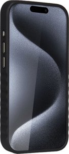 Audi Synthetic Leather MagSafe iPhone 15 Pro 6.1" brązowy/brown hardcase AU-TPUPCMIP15P-GT/D3-BN 3