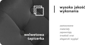 Activeshop 4Rico fotel obrotowy QS-BL12G aksamit szary 14