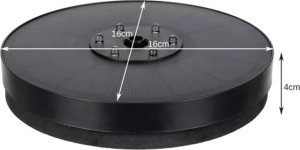 Gardlov Fontanna solarna ogrodowa LED Gardlov 23227 11