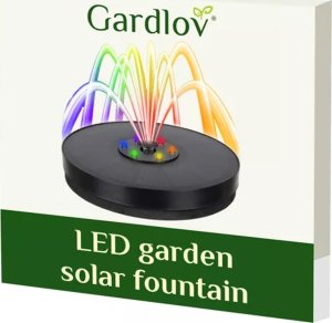 Gardlov Fontanna solarna ogrodowa LED Gardlov 23227 2