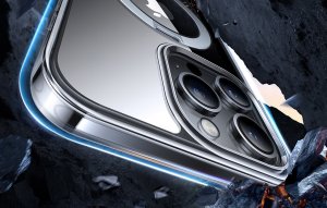 Torras Etui Torras UPRO Ostand Clear do iPhone 15 Pro (transparentne) 5