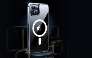 Torras Etui Torras Diamond Clear-Mag do iPhone 15 (transparentne) 2