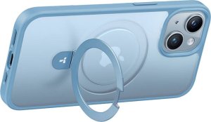 Torras Etui Ostand Matte do iPhone 15 (niebieski navy) 3