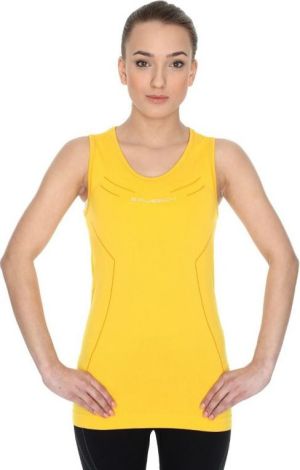 Brubeck Koszulka damska Athletic żółta r. M (TA10200) 1