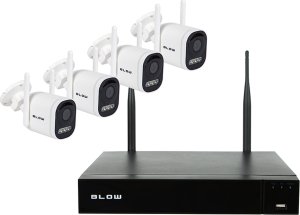 Rejestrator Blow Zestaw monitoringu WiFi Blow 4x5MP z dyskiem 1TB  BL-W5BP4 1