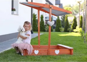 Iso Trade Piaskownica składana z daszkiem 24215 3