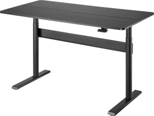 Biurko Ergo Office Biurko stolik z blatem 140x68cm Ergo Office, sprężyna gazowa, regulacja wysokości, do pracy stojąco siedzącej, max wys 115cm, ER 11