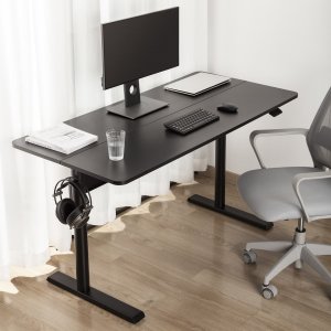 Biurko Ergo Office Biurko stolik z blatem 140x68cm Ergo Office, sprężyna gazowa, regulacja wysokości, do pracy stojąco siedzącej, max wys 115cm, ER 2