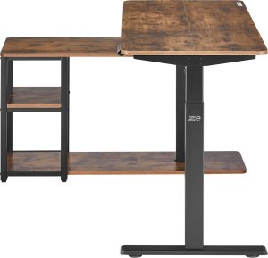 Biurko Ergo Office ER-450 Brązowe 120 cm x 60 cm 7