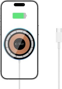 Ładowarka Tech-Protect Ładowarka Indukcyjna Magnetyczna MagSafe 15W Tech-Protect QI15W-A30 szara 2