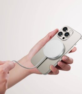 Ładowarka Tech-Protect Ładowarka Indukcyjna Magnetyczna MagSafe 15W Tech-Protect QI15W-A30 szara 5