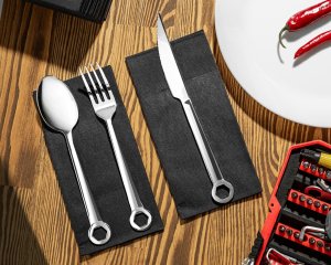 Gadget Master Sztućce mechanika - KLUCZE OCZKOWE 4