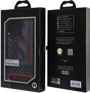 Audi Audi IML Sport MagSafe Case iPhone 15 Pro Max 6.7" czarny/black hardcase AU-IMLMIP15PM-RSQ/D2-BK 19