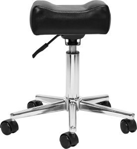 Activeshop Podnóżek mobilny Sillon Bell do pedicure czarny 2