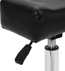 Activeshop Podnóżek mobilny Sillon Bell do pedicure czarny 5