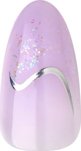 Kiss KISS Sztuczne paznokcie na klej Gel Fantasy Jelly, One Day Jelly, Purple, Medium Almond 2