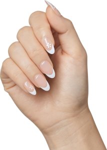 Kiss KISS Sztuczne paznokcie samoprzylepne Modern French, No Glue Needed, White Tips, Medium Almond 5