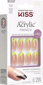 Kiss KISS Sztuczne paznokcie samoprzylepne Acrylic French Hype Neon 6