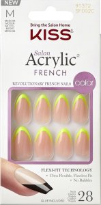 Kiss KISS Sztuczne paznokcie samoprzylepne Acrylic French Hype Neon 7