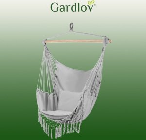Iso Trade Hamak - krzesło brazylijskie szare Gardlov 23671 9