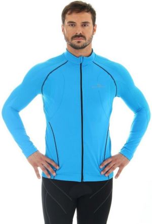 Brubeck Bluza męska LS11060 niebieska r. XL 1