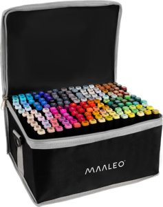 Maaleo Markery/ pisaki dwustronne - 168 szt. MAALEO 24101 3