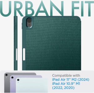 Etui na tablet Spigen Urban Fit iPad Air 10.9 (Midnight Green Case) 12