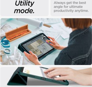 Etui na tablet Spigen Urban Fit iPad Air 10.9 (Midnight Green Case) 15