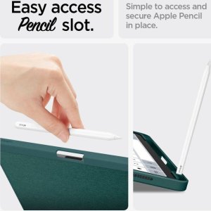 Etui na tablet Spigen Urban Fit iPad Air 10.9 (Midnight Green Case) 16