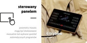 Activeshop Sakura fotel masujący Comfort Plus 806 beżowy 18