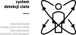 Activeshop Sakura fotel masujący Comfort Plus 806 beżowy 20