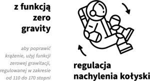 Activeshop Sakura fotel masujący Comfort Plus 806 beżowy 23