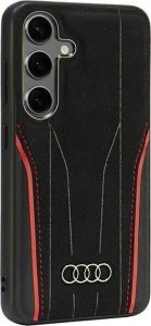Audi Audi Genuine Leather MagSafe S24 S921 czarno-czerwony/black-red hardcase AU-TPUPCS24-R8/D3-RD 16